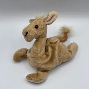 Great American Fun Camel Plush Bean Bag GAF Beige Stuffed Animal Vintage 7 inch